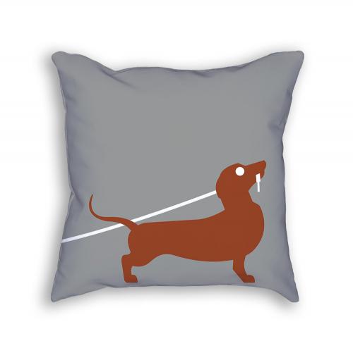 Dachshund Pillow Front